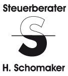 Steuerberater H. Schomaker
